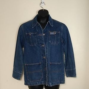 Ralph Lauren Trucker Style Jean Jacket Size PM